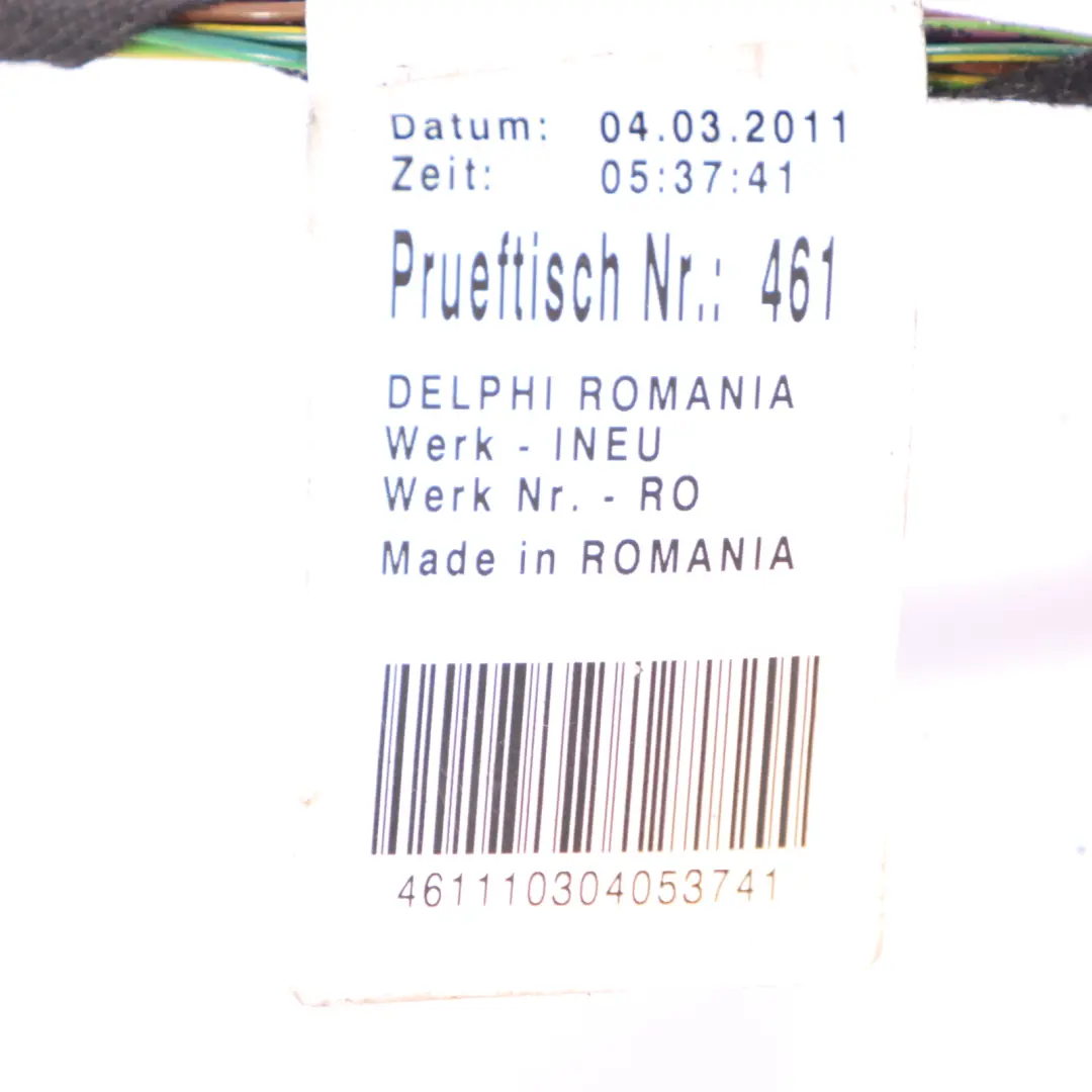 7P Cavo Cablaggio Porta Lato Passeggero Anteriore 7P6971161ES per VW Touareg con numero di parte 7P6971161FL VW Touareg 7P Cavo Cablaggio Porta Lato Passeggero Anteriore 7P6971161ES - SKU 7P6971161FL - Numero di parte 7P6971161FL