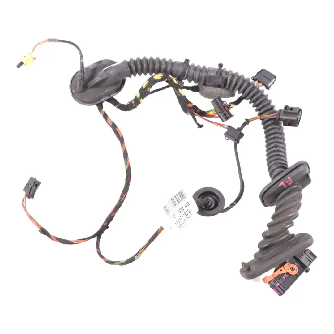VW Touareg 7P Faisceau De Câblage De Porte Avant Côté Conducteur 7P6971162DJ - SKU 7P6971162EC - Numéro de pièce 7P6971162EC