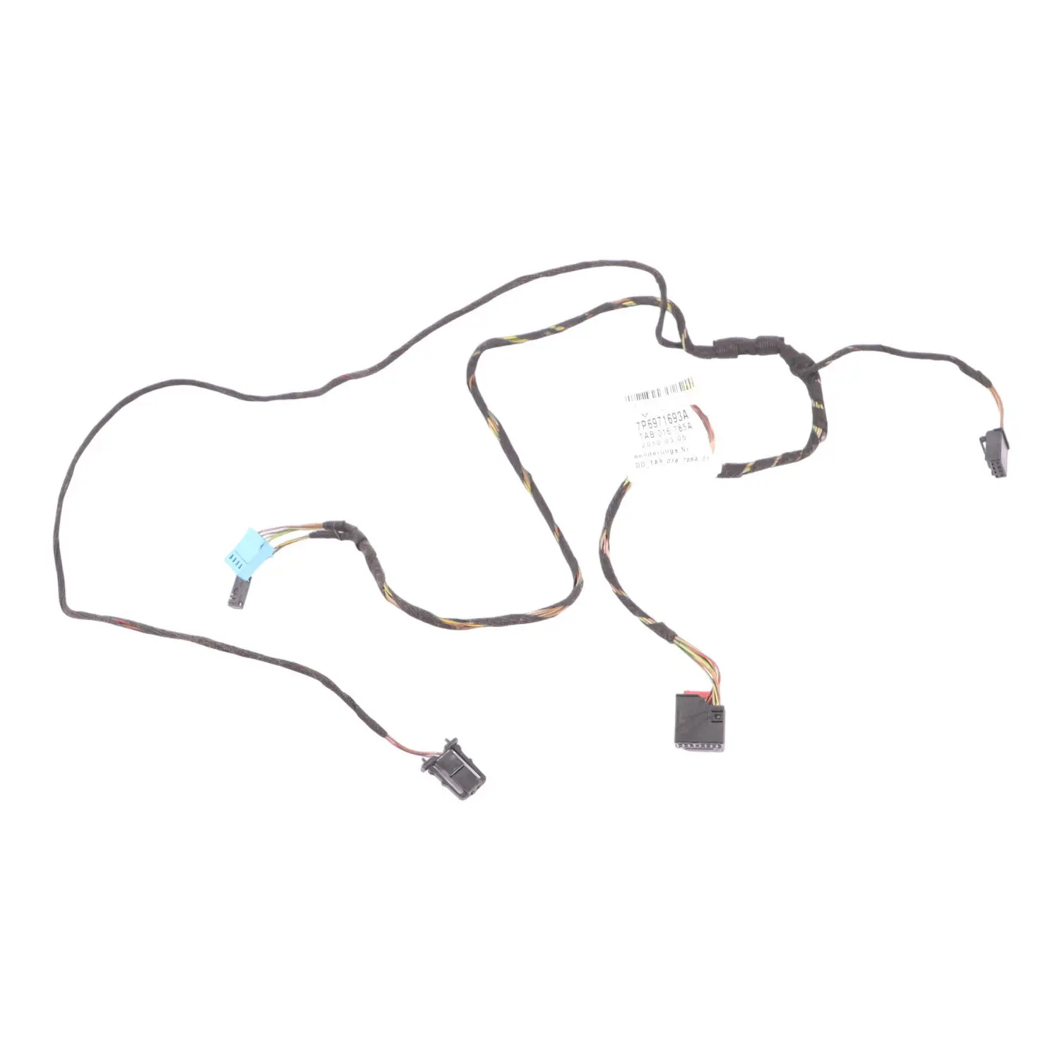 Volkswagen Touareg 7P Door Harness Wiring Loom Rear Left Right N/O/S 7P6971693A 