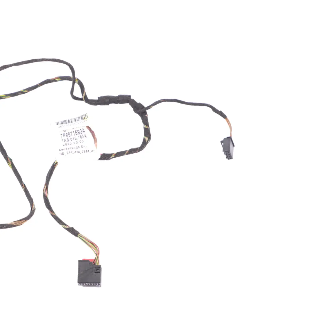 Volkswagen Touareg 7P Faisceau De Câblage Porte Arrière Gauche Droite - SKU 7P6971693A - Numéro de pièce 7P6971693A