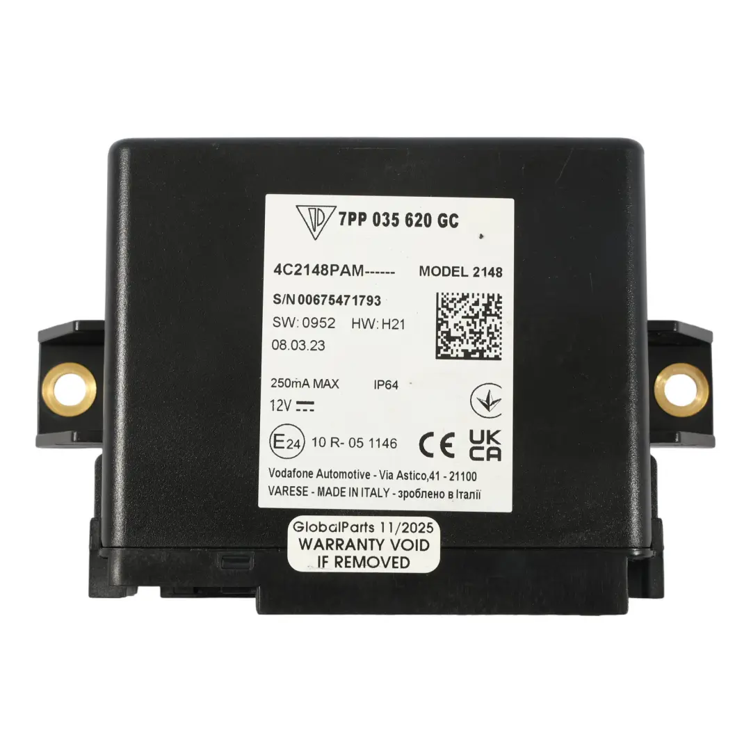 Moduł Sterownik Nawigacji GPS do Porsche Macan 95B o numerze 7PP035620GC Porsche Macan 95B Moduł Sterownik Nawigacji GPS - SKU 7PP035620GC - Numer Części 7PP035620GC