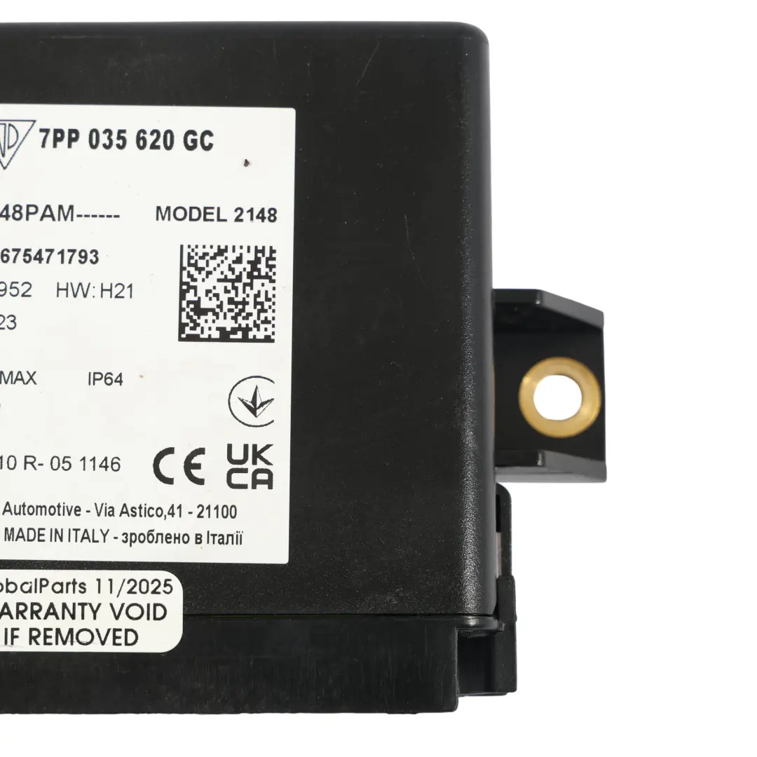 Modulo Controllo Della Navigazione per Porsche Macan 95B con numero di parte 7PP035620GC Porsche Macan 95B Modulo Controllo Della Navigazione - SKU 7PP035620GC - Numero di parte 7PP035620GC
