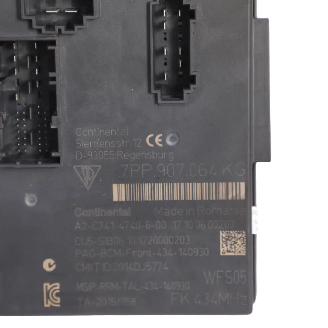 Porsche Macan 95B Body Comfort Module Control Unit - SKU 7PP907064KG - Part number 7PP907064KG