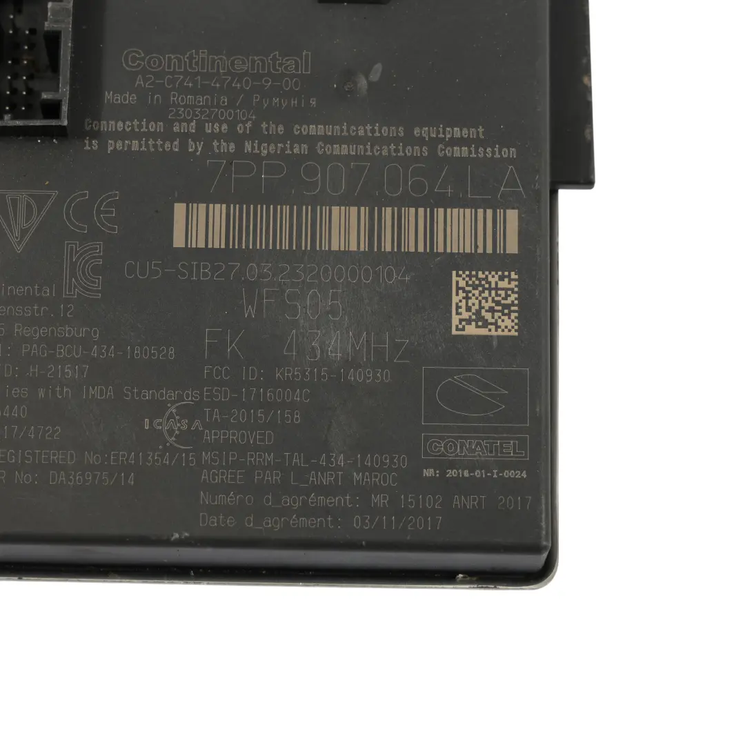 Porsche Macan 95B Body Comfort Module Control Unit - SKU 7PP907064LA - Part number 7PP907064LA