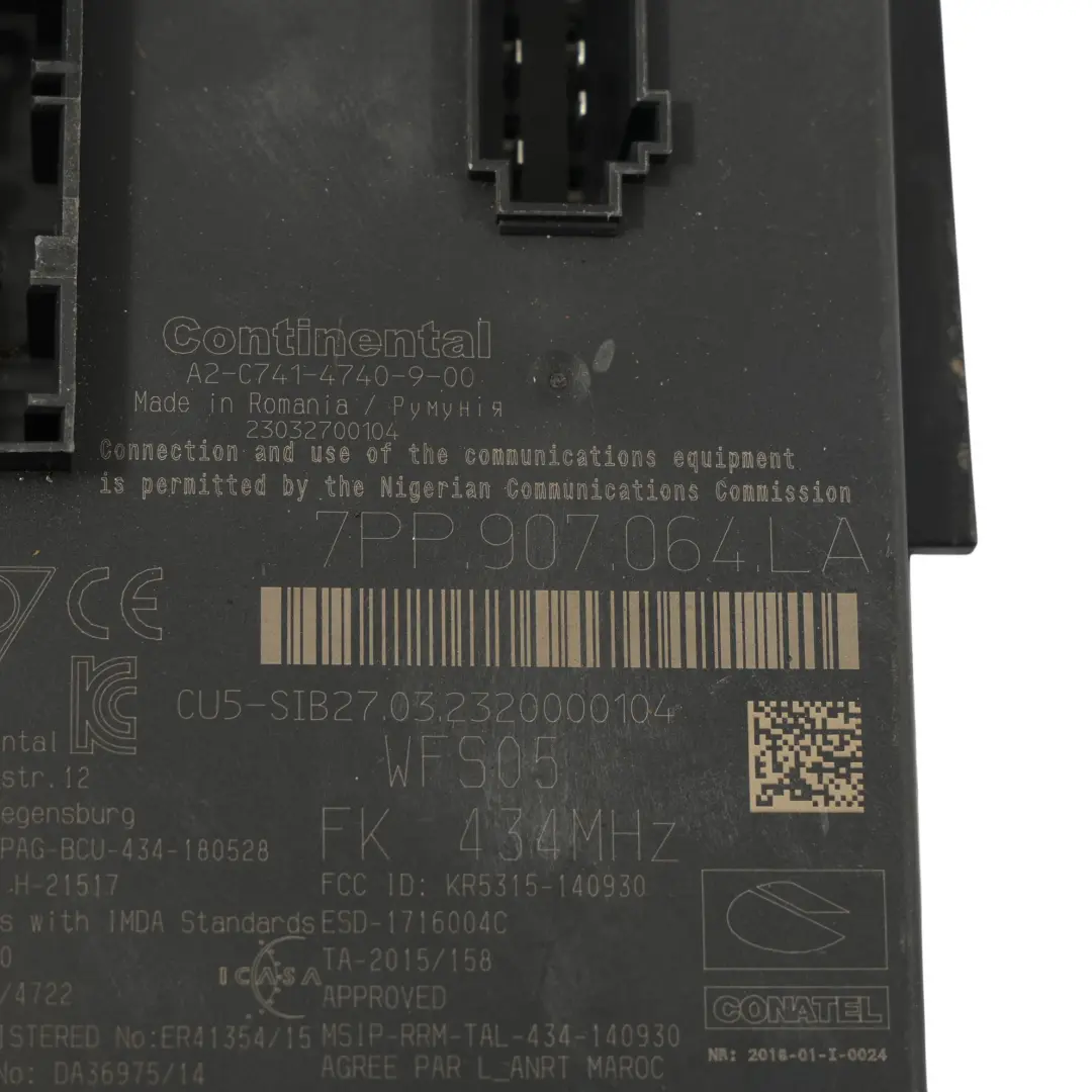 Porsche Macan 95B Module Confort Carrosserie Unité Commande - SKU 7PP907064LA - Numéro de pièce 7PP907064LA