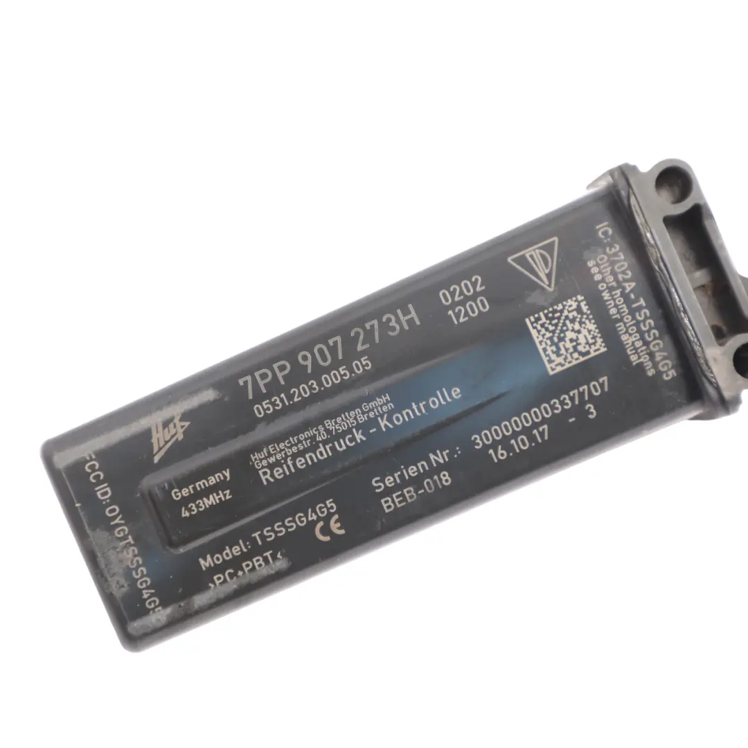 Module De Contrôle De La Pression Des Pneus pour Porsche Macan 95B à propos du numéro de pièce 7PP907273H Porsche Macan 95B Module De Contrôle De La Pression Des Pneus - SKU 7PP907273H - Numéro de pièce 7PP907273H
