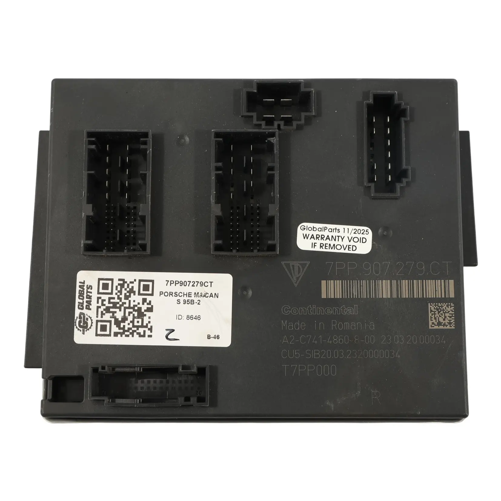 Porsche Macan 95B Module De Commande De Carrosserie BCM 7PP907279CT