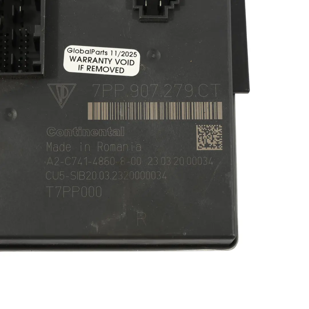 Porsche Macan 95B Module De Commande De Carrosserie BCM - SKU 7PP907279CT - Numéro de pièce 7PP907279CT