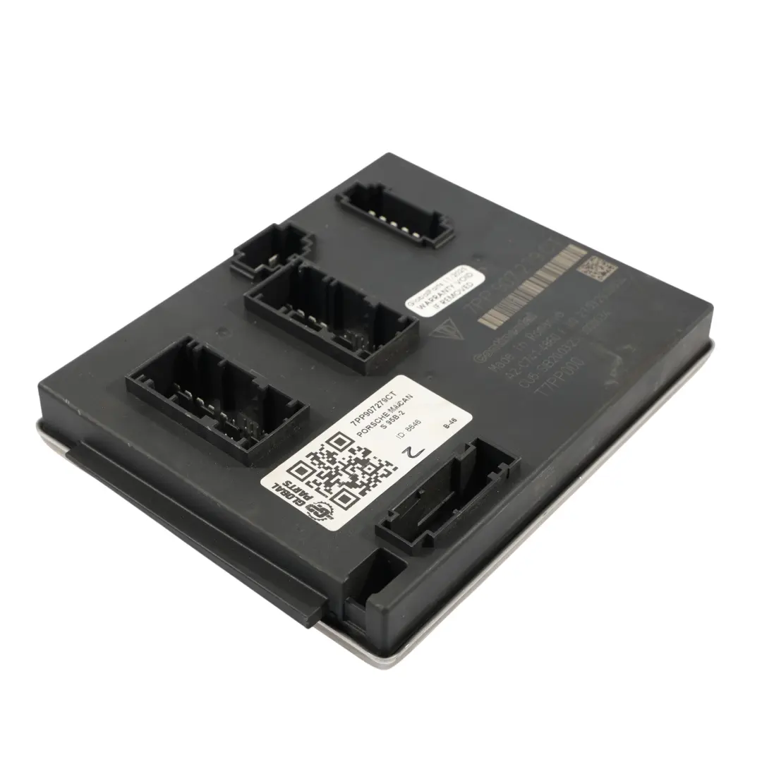 Body Control Unit Modul BCM für Porsche Macan 95B mit Teilenummer 7PP907279CT Porsche Macan 95B Body Control Unit Modul BCM - SKU 7PP907279CT - Teilenummer 7PP907279CT
