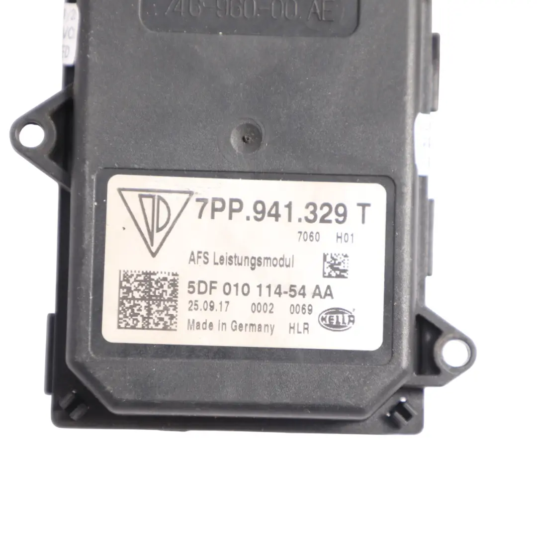 Porsche Macan S 95B Module Unité Contrôle Phare Avant - SKU 7PP941329T - Numéro de pièce 7PP941329T