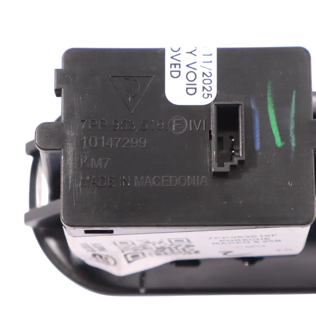 Steering Column Wheel Adjustment Switch to Porsche Macan 95B with Part number 7PP953519F Porsche Macan 95B Steering Column Wheel Adjustment Switch - SKU 7PP953519F - Part number 7PP953519F