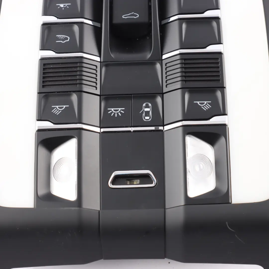 Roof Front Reading Lamp Interior Switch Panel to Porsche Macan 95B with Part number 7PP959551JL Porsche Macan 95B Roof Front Reading Lamp Interior Switch Panel - SKU 7PP959551JL - Part number 7PP959551JL
