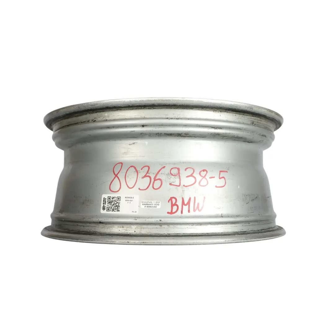 BMW E81 E82 E87 Arriere Aluminium Jante Alliage M Rayons Doubles 207 17" 7,5J - SKU 8036938-5 - Numéro de pièce 8036938