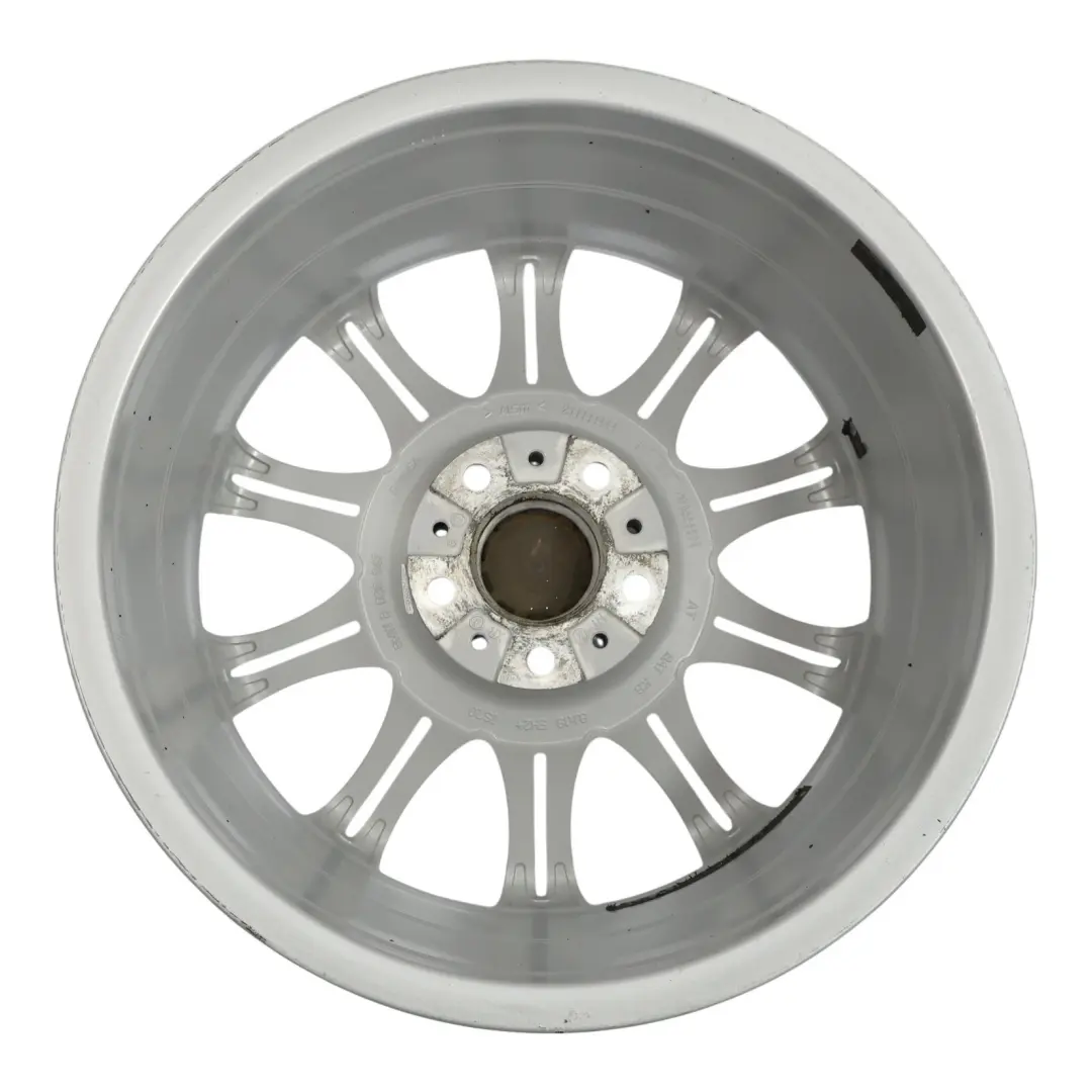 Alloy Wheel Rim 18" ET:20 8J M Double Spoke 135 to BMW E60 E61 Silver with Part number 8036947 BMW E60 E61 Silver Alloy Wheel Rim 18" ET:20 8J M Double Spoke 135 - SKU 8036947-5 - Part number 8036947