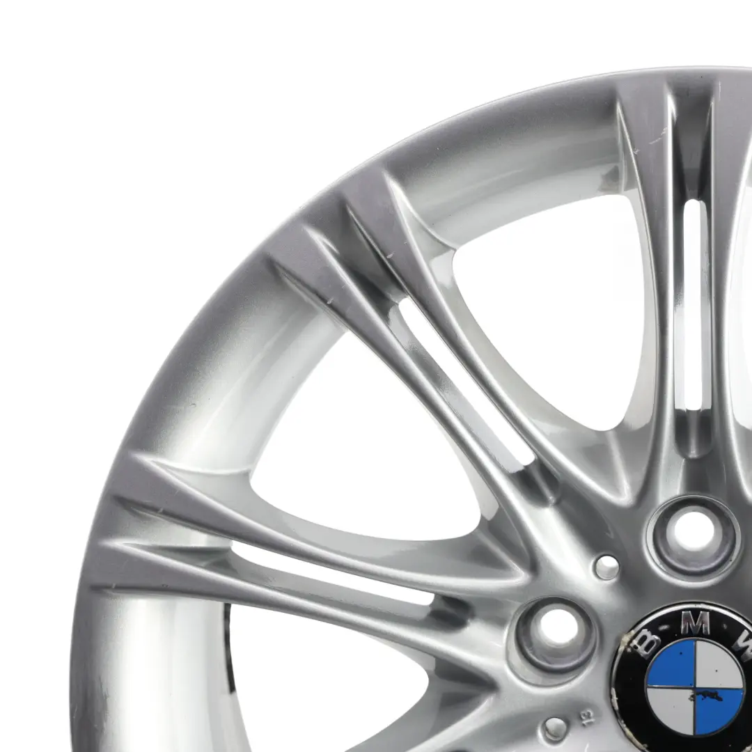 Alloy Wheel Rim 18" ET:20 8J M Double Spoke 135 to BMW E60 E61 Silver with Part number 8036947 BMW E60 E61 Silver Alloy Wheel Rim 18" ET:20 8J M Double Spoke 135 - SKU 8036947-5 - Part number 8036947