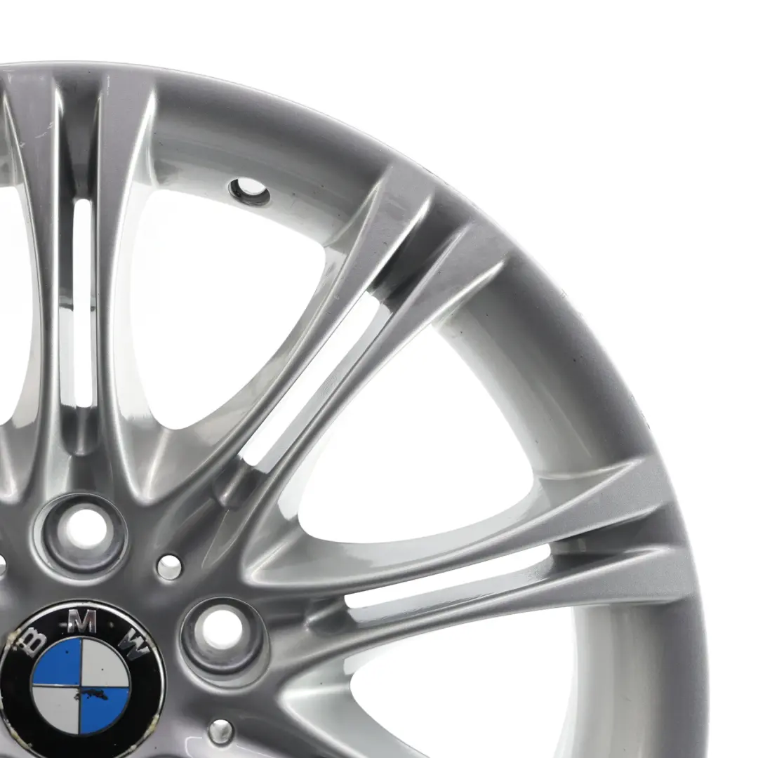 BMW E60 E61 Silver Alloy Wheel Rim 18" ET:20 8J M Double Spoke 135 - SKU 8036947-5 - Part number 8036947