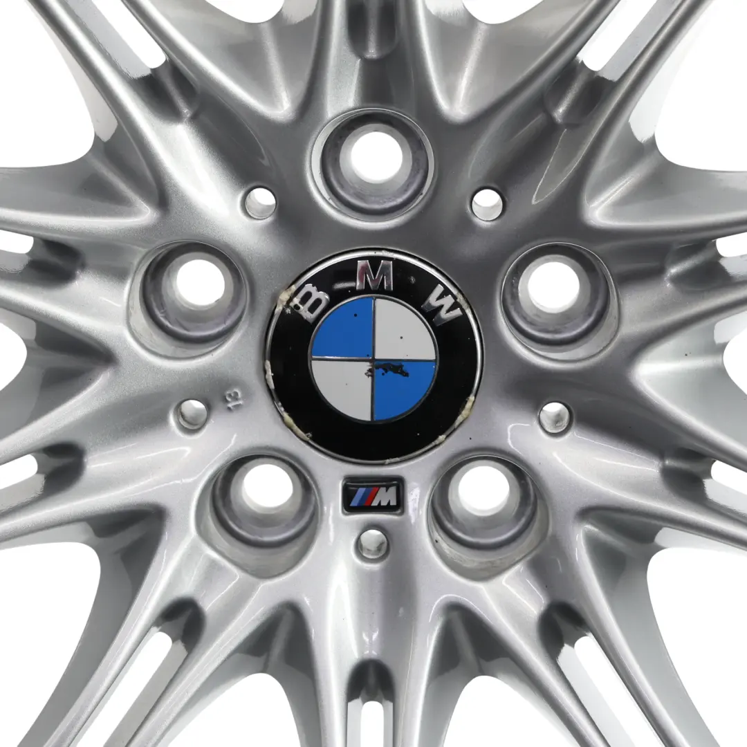 BMW E60 E61 Silver Alloy Wheel Rim 18" ET:20 8J M Double Spoke 135 - SKU 8036947-5 - Part number 8036947