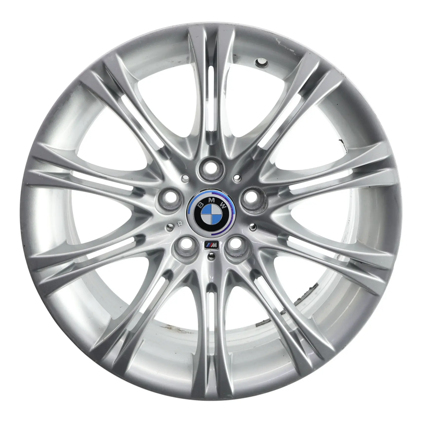 BMW E60 E61 Felge Alu Silber 18" ET:20 8J M Doppel Speiche 135