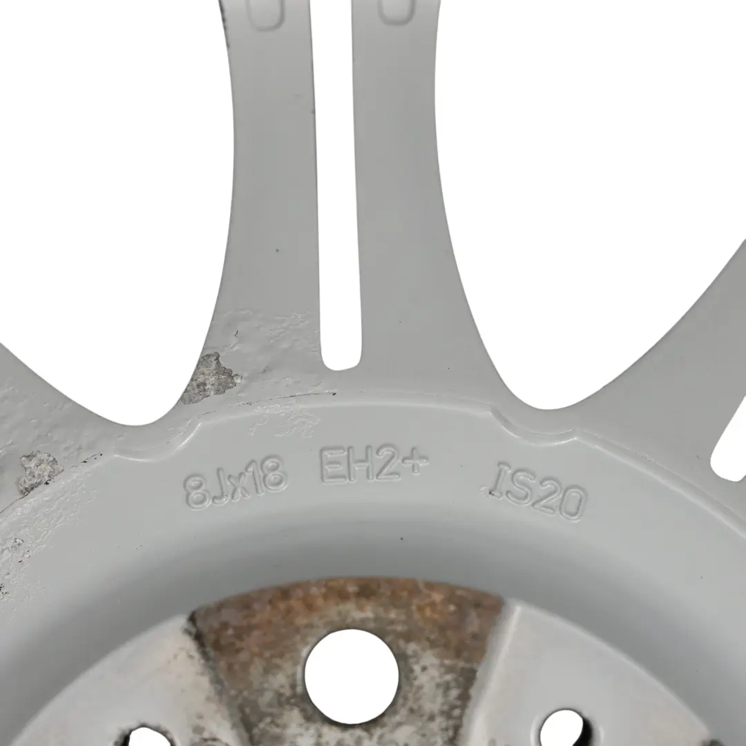 BMW E60 E61 Cerchio Ruota In Lega Argento 18" ET:20 8J M Doppie Razze 135 - SKU 8036947-6 - Numero di parte 8036947