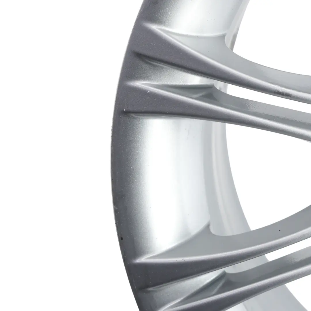 BMW E60 E61 Felga Aluminiowa Srebrna 18" ET:20 8J M Szprychy Podwójne 135 - SKU 8036947-6 - Numer Części 8036947