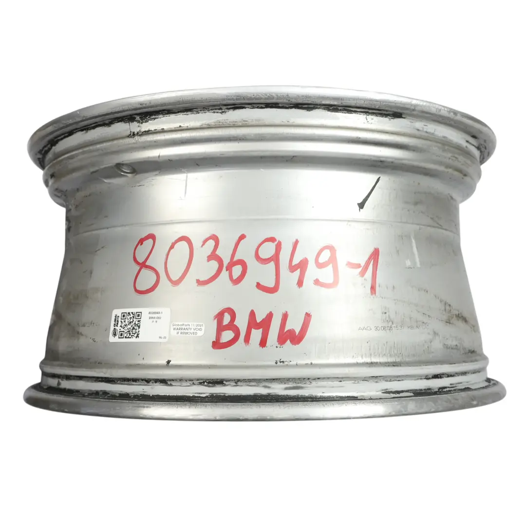 BMW E60 E61 Posteriore Allumini o Cerchione In Lega 19" 9,5J ET:32 M - SKU 8036949-1 - Numero di parte 8036949