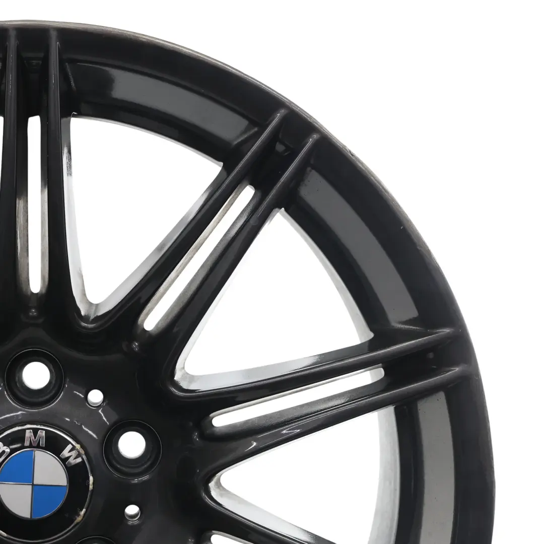 Hinterrad Leichtmetallfelge Grau 19" M Doppelspeiche 225 9J für BMW E90 E92 mit Teilenummer 8037142 BMW E90 E92 Hinterrad Leichtmetallfelge Grau 19" M Doppelspeiche 225 9J - SKU 8037142-9 - Teilenummer 8037142