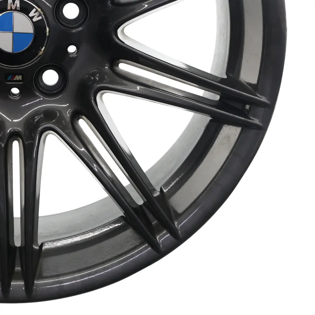 Jante Arrière Alliage Gris 19" M Double Rayon 225 9J pour BMW E90 E92 à propos du numéro de pièce 8037142 BMW E90 E92 Jante Arrière Alliage Gris 19" M Double Rayon 225 9J - SKU 8037142-9 - Numéro de pièce 8037142