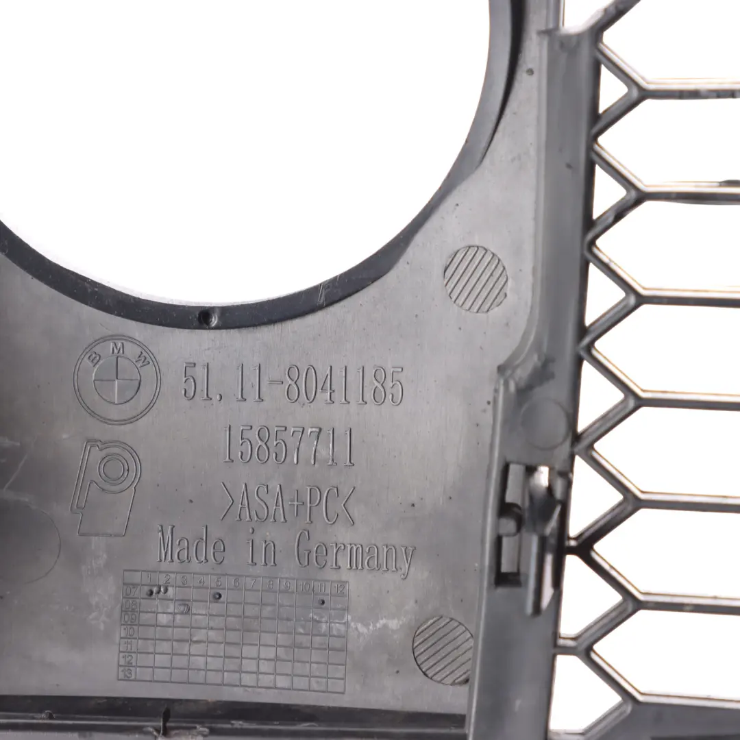 Front Bumper Grille Cover Trim Centre Vent 8041185 to BMW E92 E93 with Part number 8041184 BMW E92 E93 Front Bumper Grille Cover Trim Centre Vent 8041185 - SKU 8041184 - Part number 8041184