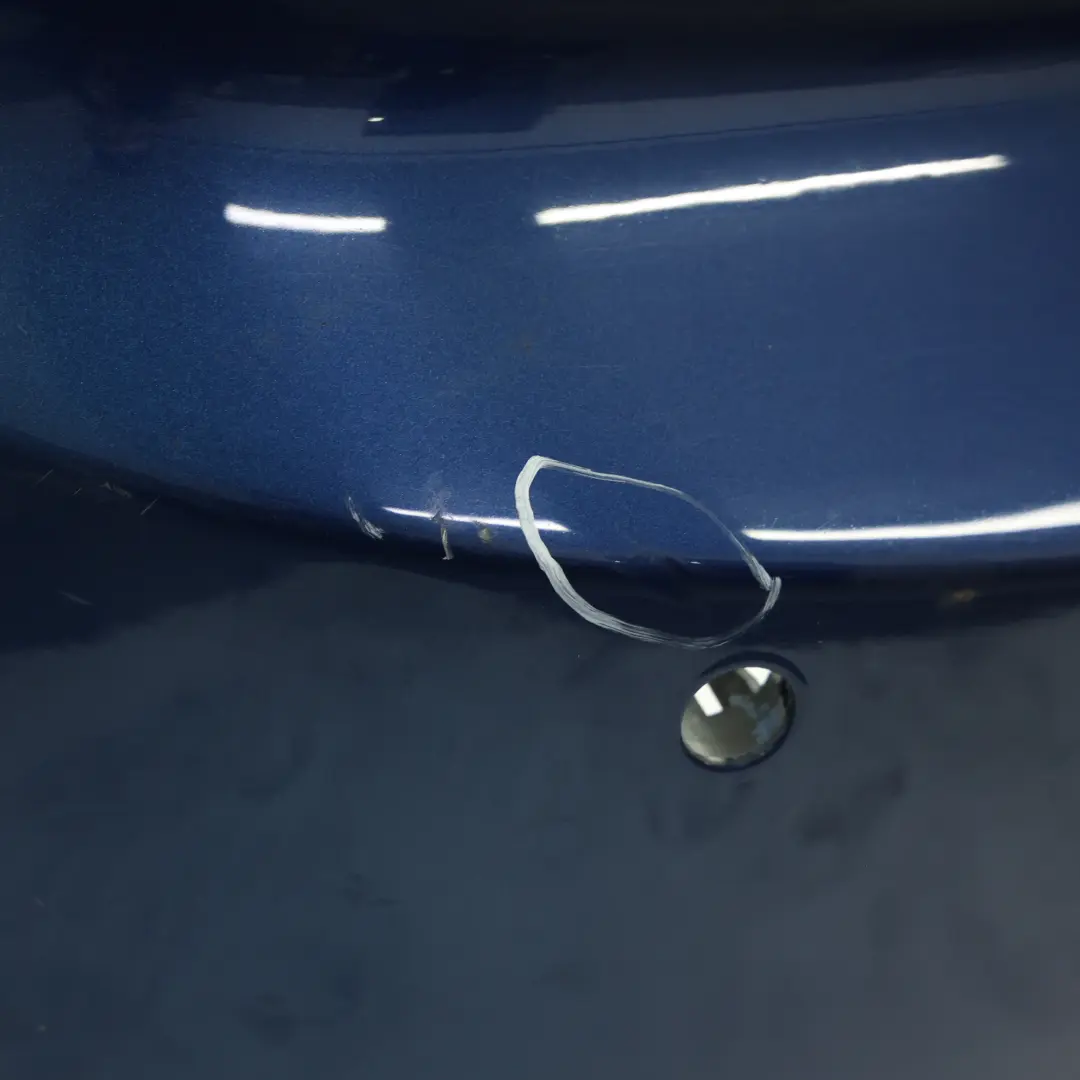 BMW E92 E93 335d 335i M Sport Rear Bumper PDC Le Mans Blau Blue 381 - SKU 8044934-LMB - Part number 8044934