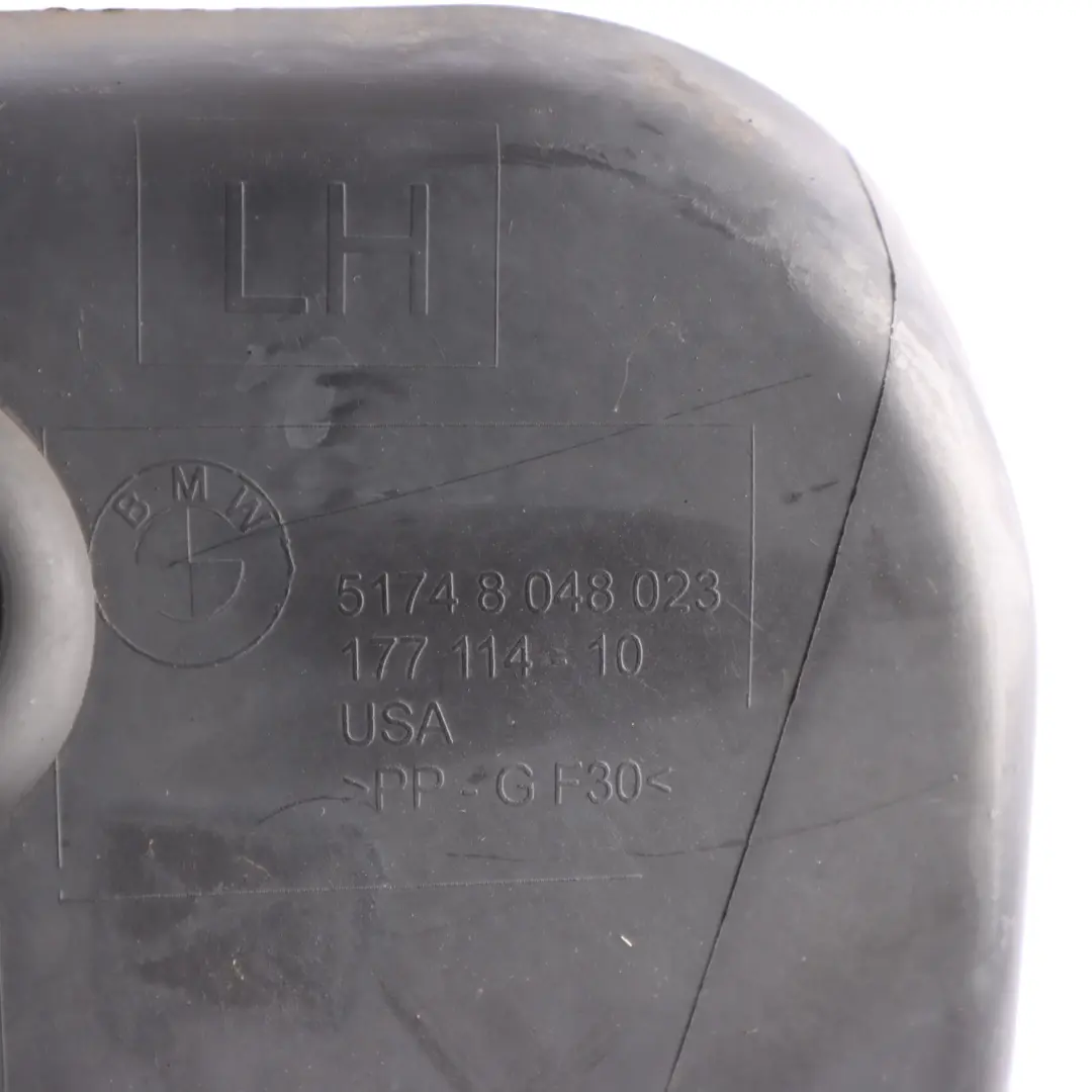 Auxiliary Radiator Air Guide Duct Channel Left N/S to BMW E70 LCI with Part number 8048023 BMW E70 LCI Auxiliary Radiator Air Guide Duct Channel Left N/S - SKU 8048023 - Part number 8048023