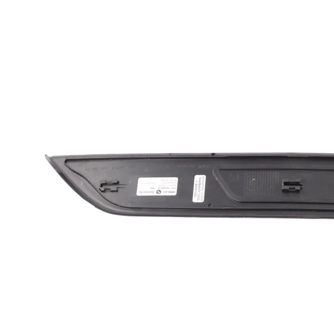 BMW F10 F11 M-Sport M5 Entrance Cover Trim Panel Rear Left Strip N/S - SKU 8050047 - Part number 8050047