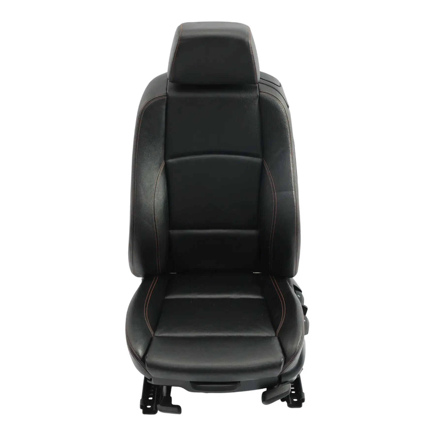 BMW E82 M Coupe Vorder Sitz Sport Beheizt Leder Schwarz Links