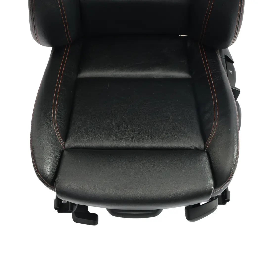 BMW E82 M Coupé Sedile Anteriore Sportivo Riscaldato In Pelle Nero Sinistro - SKU 8052241-1 - Numero di parte 8052241