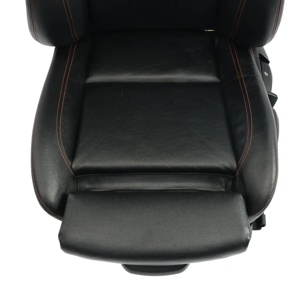 BMW E82 M Coupe Przedni Fotel Sportowy Grzany Skóra Czarny Lewy - SKU 8052241-1 - Numer Części 8052241