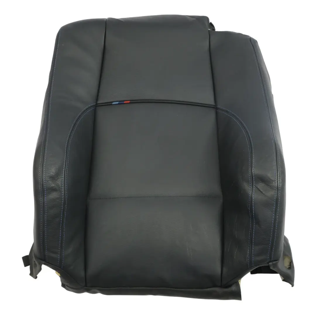 Dossier Siège Avant Gauche Cuir Noir Avec Surpiqûres Bleues pour BMW E93 M Sport à propos du numéro de pièce 8053925 BMW E93 M Sport Dossier Siège Avant Gauche Cuir Noir Avec Surpiqûres Bleues - SKU 8053925-1 - Numéro de pièce 8053925