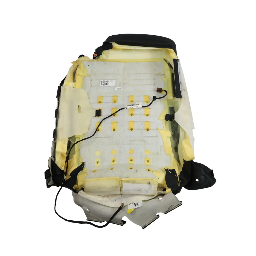 Respaldo Asiento Delantero Cuero Negro Pespunte Izquierdo para BMW E93 M Sport con número de pieza 8053925 BMW E93 M Sport Respaldo Asiento Delantero Cuero Negro Pespunte Izquierdo - SKU 8053925-1 - Número de pieza 8053925