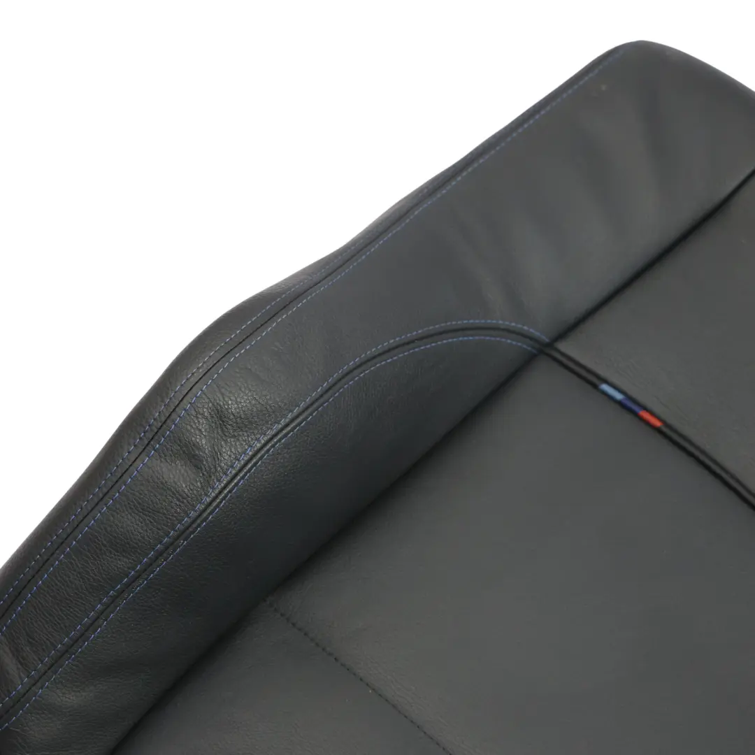BMW E93 M Sport Front Seat Backrest Heated Black Leather Blue Left N/S - SKU 8053925-1 - Part number 8053925