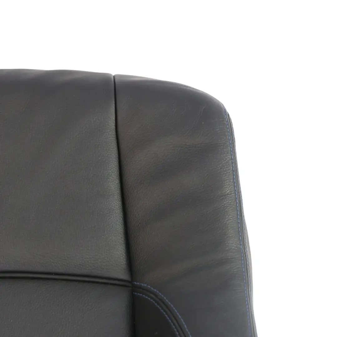 BMW E93 LCI M Sport Front Seat Backrest Heated Black Leather Blue Right O/S - SKU 8053926 - Part number 8053926