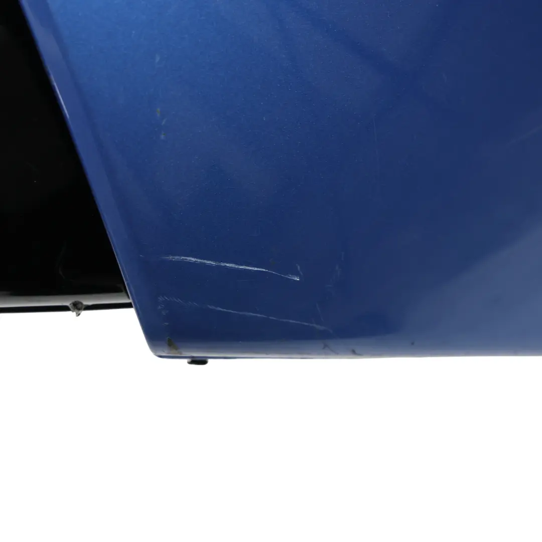 BMW F20 F21 Rear Bumper M Sport Trim Panel Estorilblau Estoril Blue - B45 - SKU 8055067-EB5 - Part number 8055067
