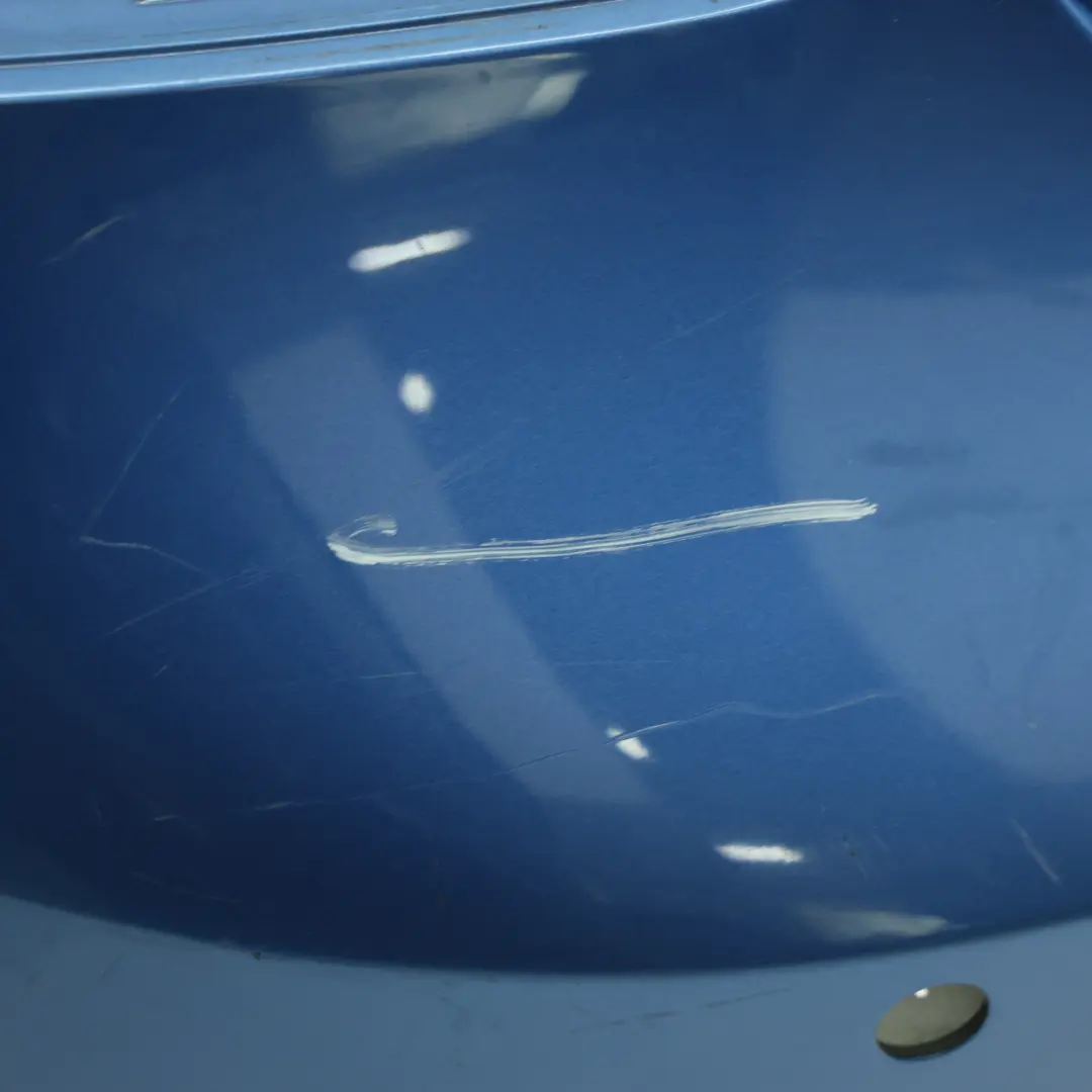 BMW F20 F21 Rear Bumper M Sport Trim Panel Estorilblau Estoril Blue - B45 - SKU 8055067-EB5 - Part number 8055067