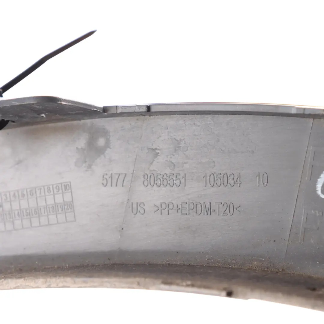 Arch Cover M Sport Rear Left N/S Trim Black Sapphire 475 to BMW X5 F16 Wheel with Part number 8065897 BMW X5 F16 Wheel Arch Cover M Sport Rear Left N/S Trim Black Sapphire 475 - SKU 8065897-BS - Part number 8065897