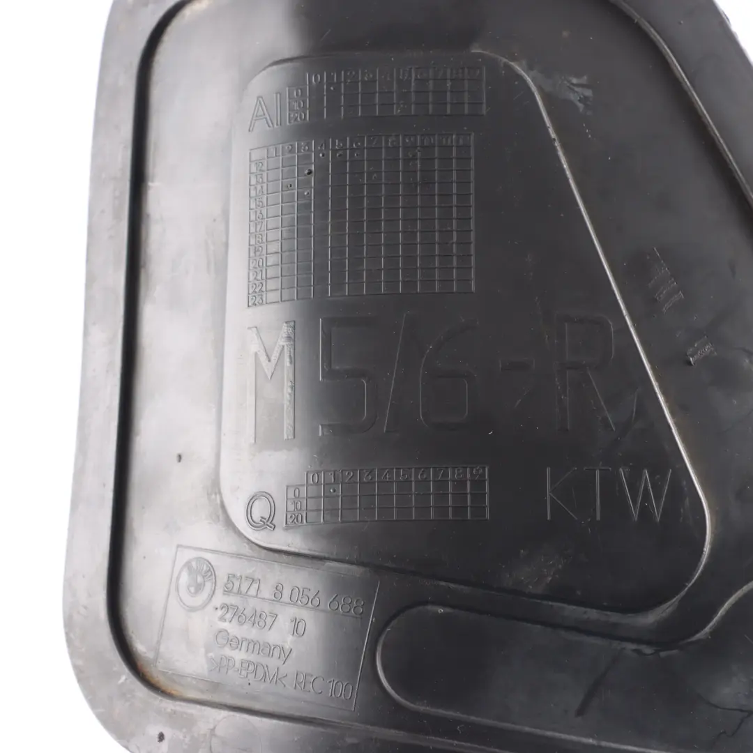 BMW F10 M5 F06 F12 F13 M6 Wheel Arch Flap Cover Trim Panel Right O/S - SKU 8056688 - Part number 8056688