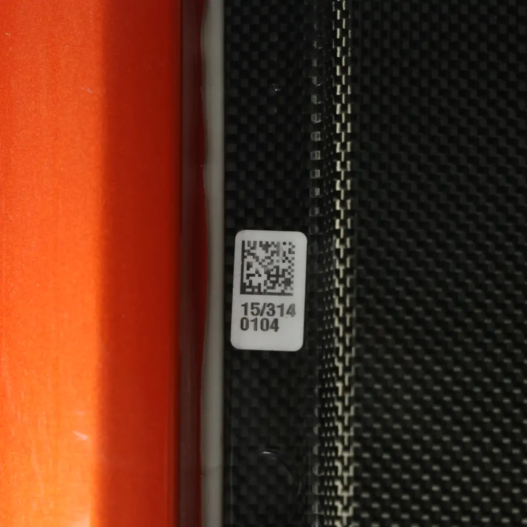 BMW F80 M3 Coupe Carbon Fibre Roof Outer Skin Panel Cover Sakhir Orange - B50 - SKU 8057027-SAO - Part number 8057027