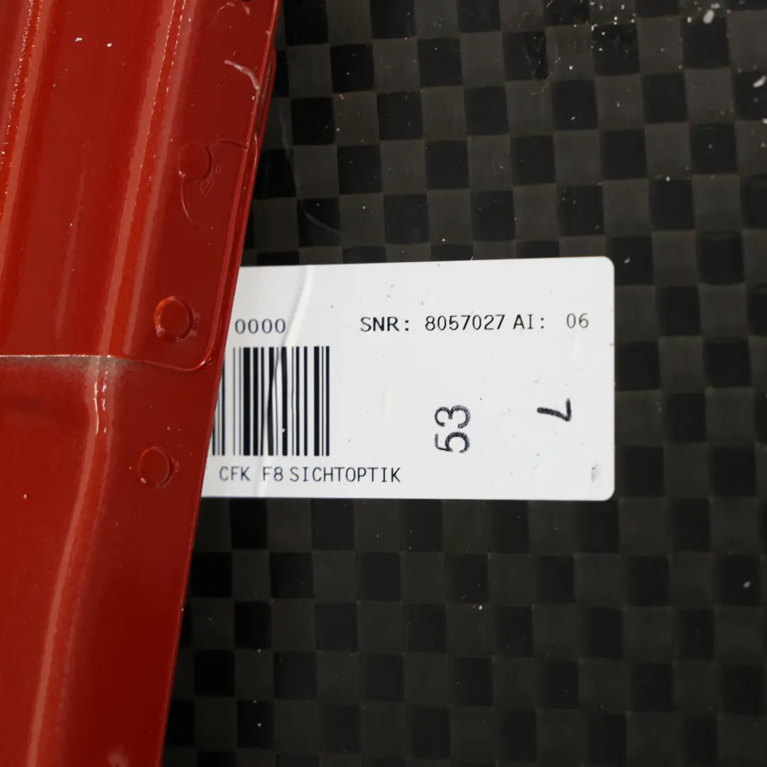 Dach Poszycie Dachu Karbon Sakhir Orange Metalik - B50 do BMW F80 M3 o numerze 8057027 BMW F80 M3 Dach Poszycie Dachu Karbon Sakhir Orange Metalik - B50 - SKU 8057027-SAO - Numer Części 8057027