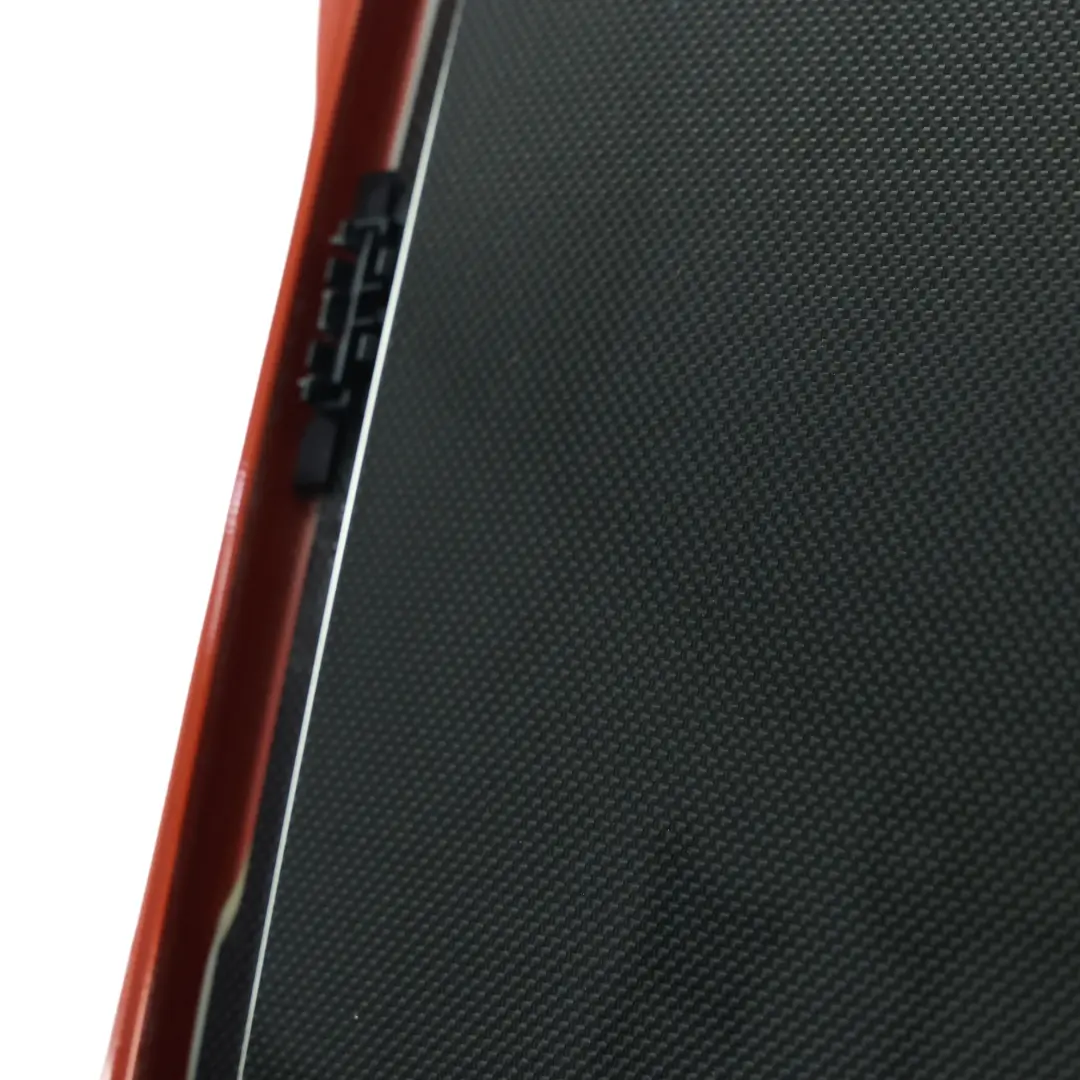 Carbon Fibre Roof Outer Skin Panel Cover Sakhir Orange - B50 to BMW F80 M3 Coupe with Part number 8057027 BMW F80 M3 Coupe Carbon Fibre Roof Outer Skin Panel Cover Sakhir Orange - B50 - SKU 8057027-SAO - Part number 8057027