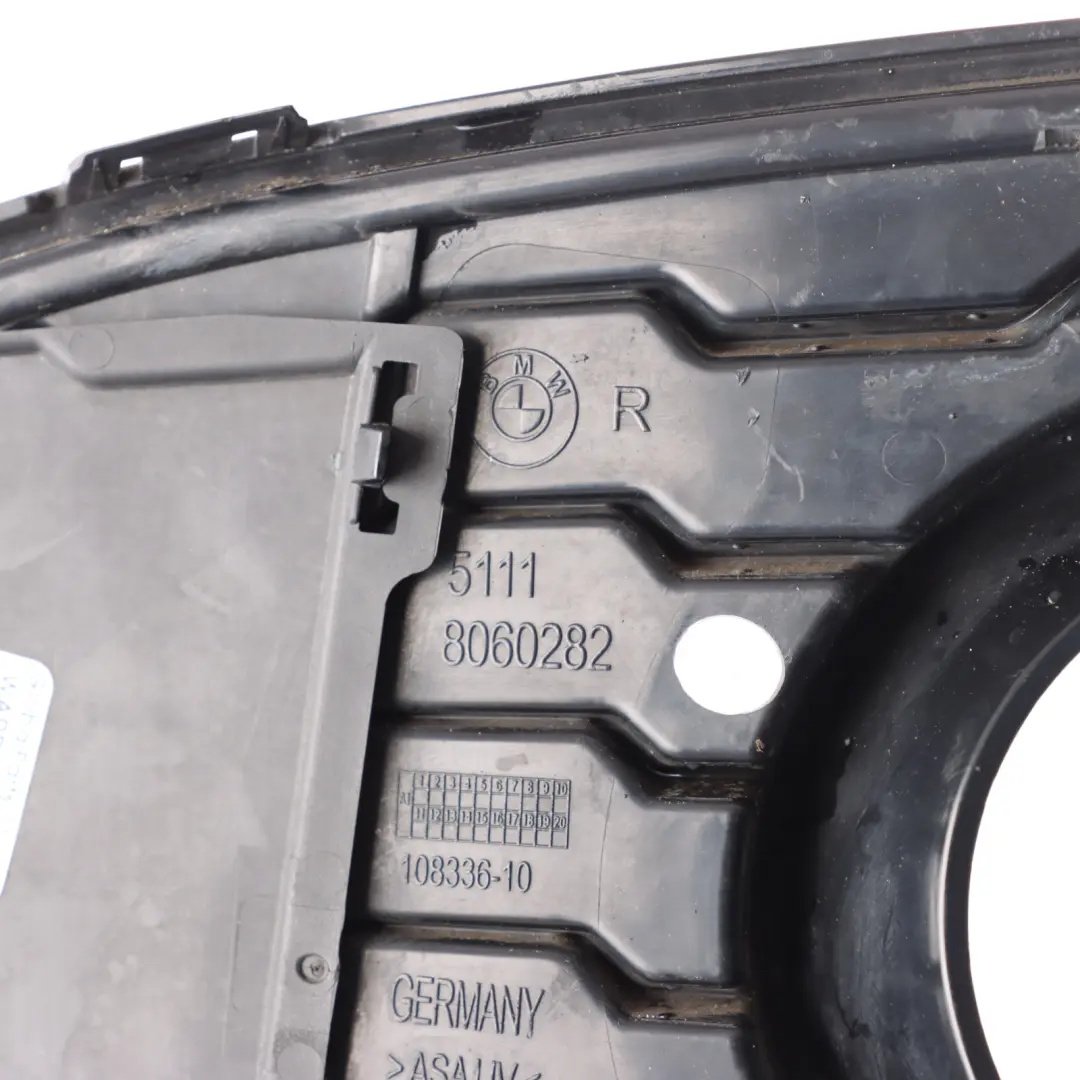 Front Bumper Grille Right O/S Lower Grid Cover to BMW F20 F21 LCI M Sport with Part number 8060282 BMW F20 F21 LCI M Sport Front Bumper Grille Right O/S Lower Grid Cover - SKU 8060282 - Part number 8060282