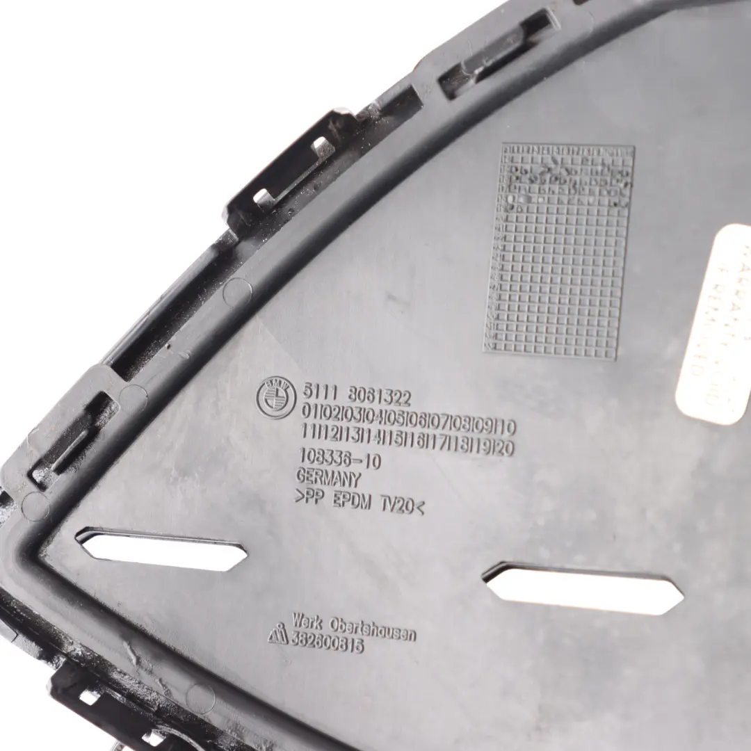 BMW F20 F21 LCI M Sport Front Bumper Grille Right O/S Lower Grid Cover - SKU 8060282 - Part number 8060282
