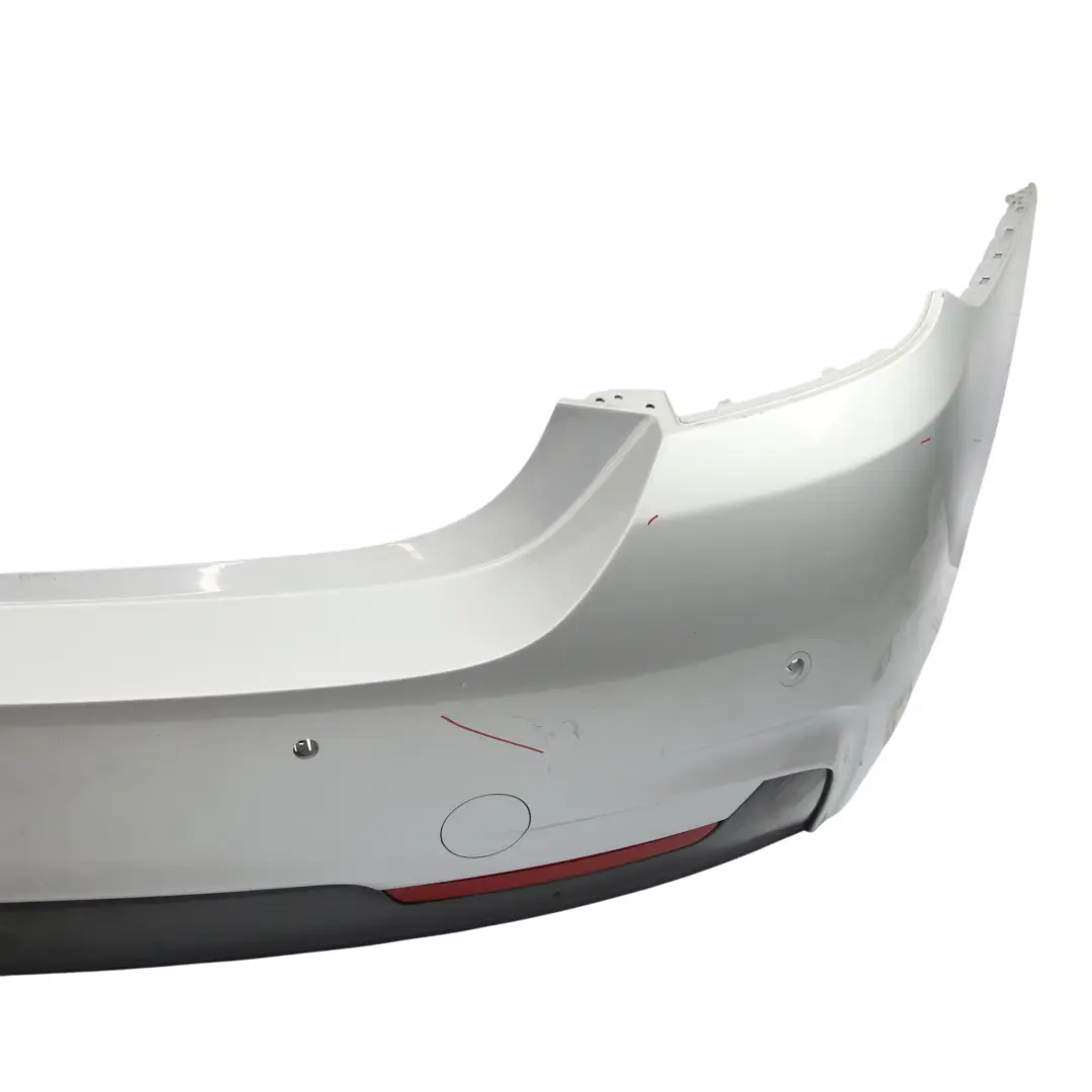 Bumper Trim Panel PDC Glacier Silver Metallic - A83 to BMW F32 F33 M Sport Rear with Part number 8060889 BMW F32 F33 M Sport Rear Bumper Trim Panel PDC Glacier Silver Metallic - A83 - SKU 8060889-GSB1 - Part number 8060889
