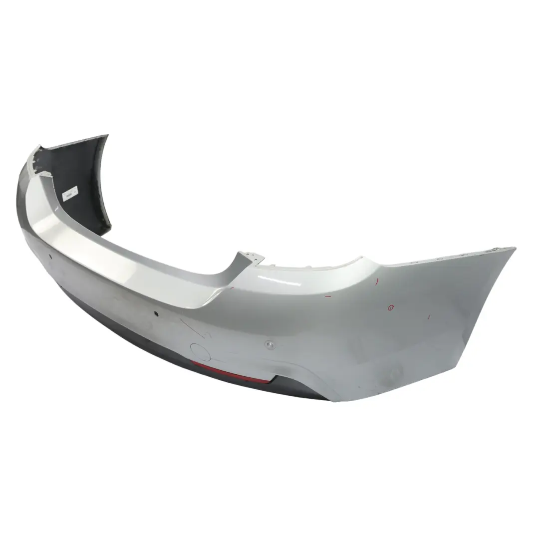Bumper Trim Panel PDC Glacier Silver Metallic - A83 to BMW F32 F33 M Sport Rear with Part number 8060889 BMW F32 F33 M Sport Rear Bumper Trim Panel PDC Glacier Silver Metallic - A83 - SKU 8060889-GSB1 - Part number 8060889