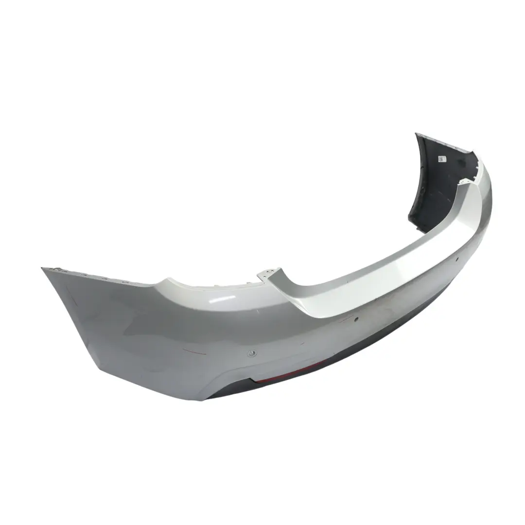 BMW F32 F33 M Sport Rear Bumper Trim Panel PDC Glacier Silver Metallic - A83 - SKU 8060889-GSB1 - Part number 8060889